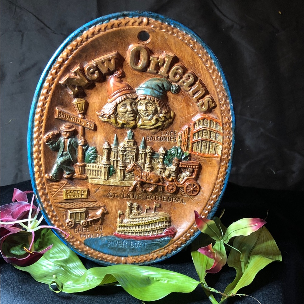 New Orleans Decorative Plaque